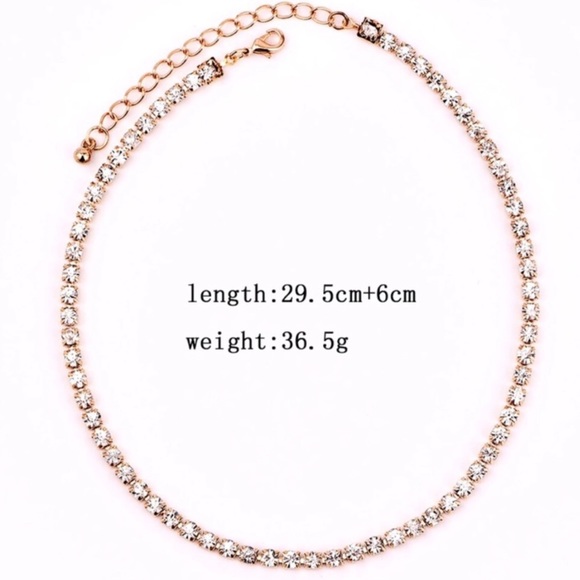 🛍NEW⚡️Sparkling Diamond Choker - Picture 5 of 8